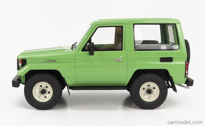 Kultové modely Toyota Land Cruiser Bj70 1984 1:18 Zelená