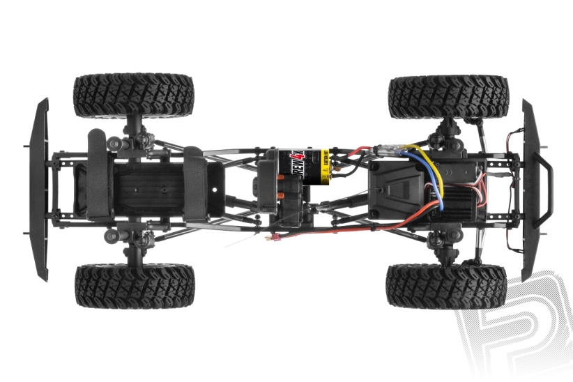 RC crawler CREW 4X, biela