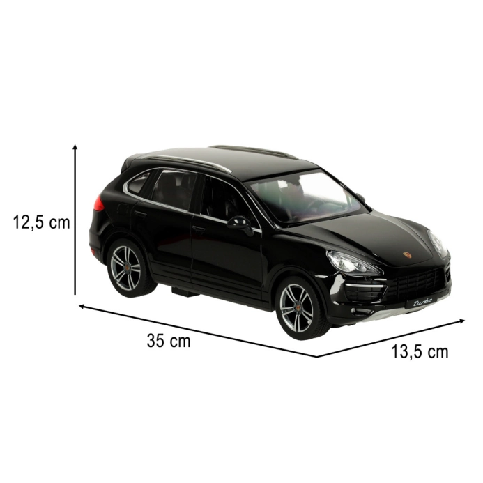 Rastar RC auto Porsche Cayenne Turbo 1:14 černé