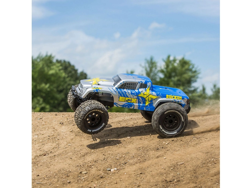 RC auto ECX Ruckus 1:10 RTR, modré