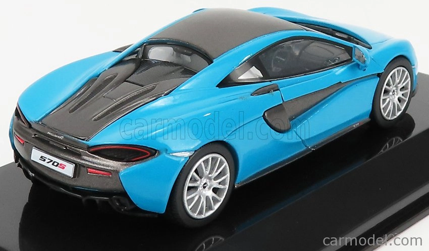Edicola Mclaren 570s Coupe 2016 - Con Vetrina - S vitrínou 1:43 Blue