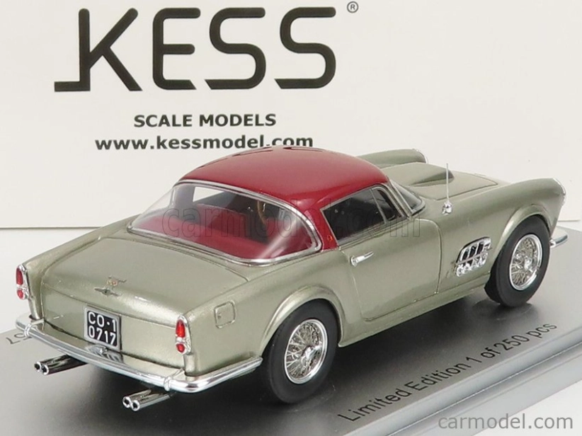 Kess-model Ferrari 410 Superamerica 2s Sn0717sa 1957 1:43 Silver Red Met