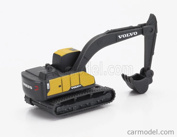 Maisto Volvo Fh16 Xl 750 Truck Pianale Trasporto Ec220e Escavatore Cingolato Excavator 1:64 čierna žltá