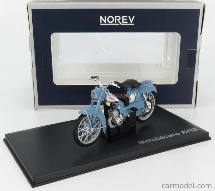 Norev Motobecane Av88 1976 1:18 Světle Modrá