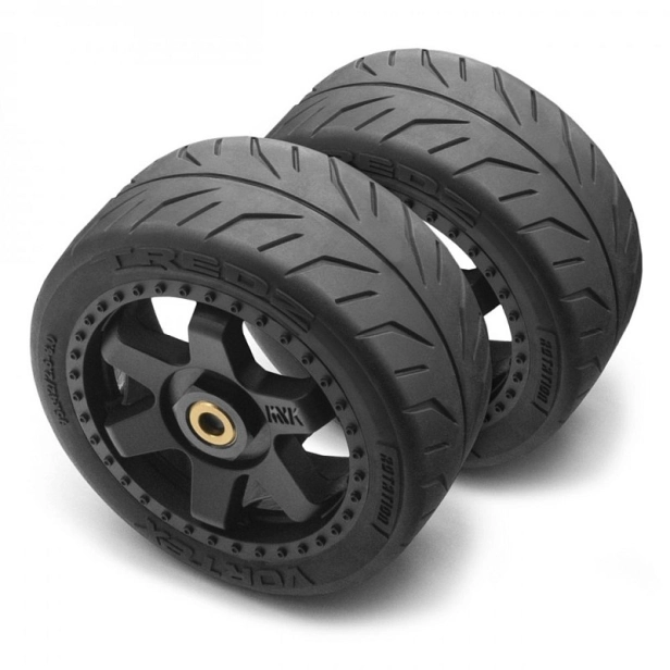 RC auto QuantumR Race Truck FLUX 1/8 4WD, sivo-červená
