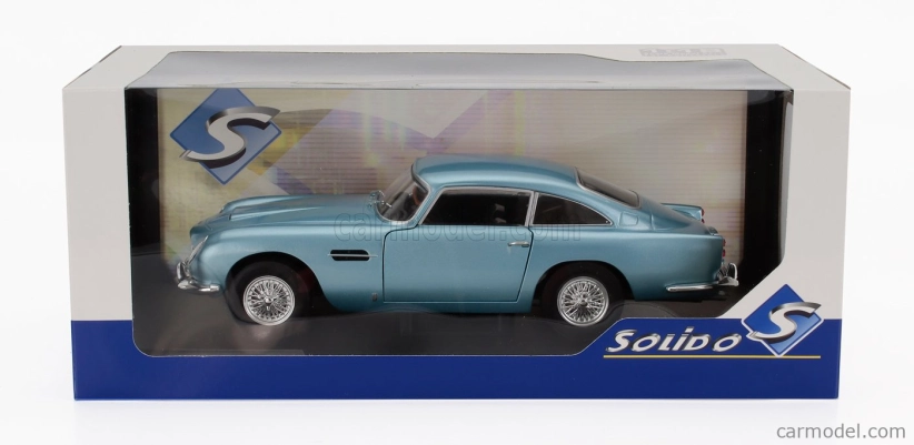 Solido Aston martin Db5 1964 1:18 Světle Modrá Met