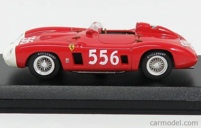 Art-model Ferrari 860 Monza Spider Ch.0602 N 556 Mille Miglia 1956 L.musso 1:43 Červená biela