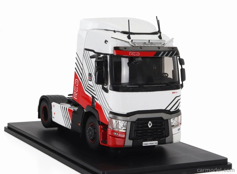 Eligor Renault T480 ťahač červený 13l 2-assi 2021 1:43 bielo-červený