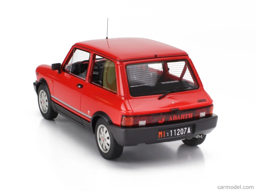 Maxima Autobianchi A112 Abarth Vii-series 1984 1:18 Rosso Corsa Červená