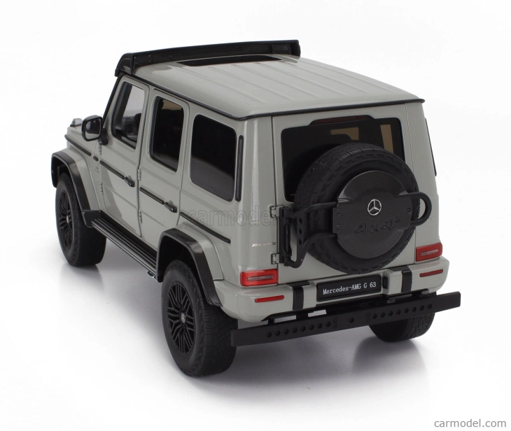 Almost-real Mercedes benz G-class G63 Amg (w463) 4x4 2023 1:18 Arabská Šedá