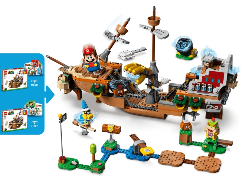 Rozširujúca sada LEGO Super Mario - Bowserova vzducholoď
