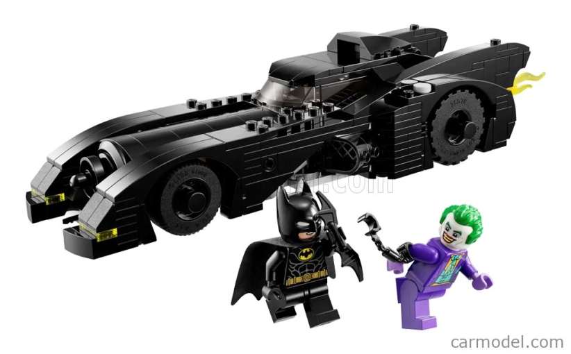 Lego Batman Lego - Batmobile - Batman Vs The Joker - 438 Pezzi - 438 Pieces Black