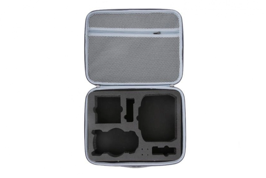DJI Mini 5 Pro - Sivé PU puzdro na rameno pre DJI Mini 5 Pro (DJI RC 2 / RC-N3)