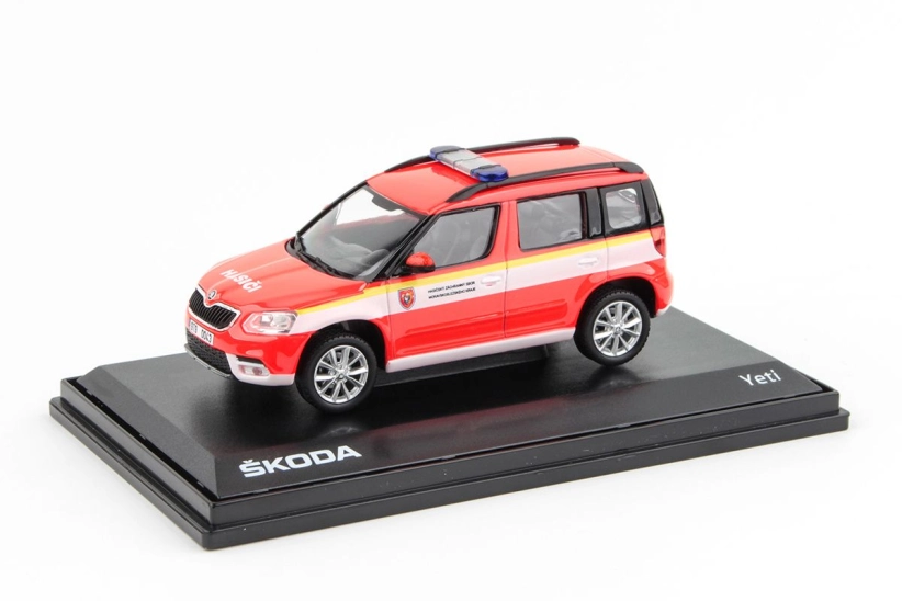 Abrex Škoda Yeti FL (2013) 1:43 – HZS Moravskosliezskeho kraja