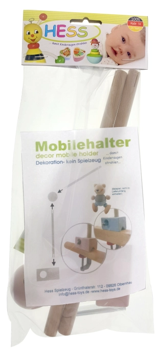 Hess Mobilní držák růžový - poškozený obal