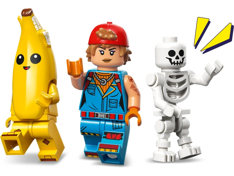 LEGO Fortnite - Peely a Sparkplug a ich táborisko