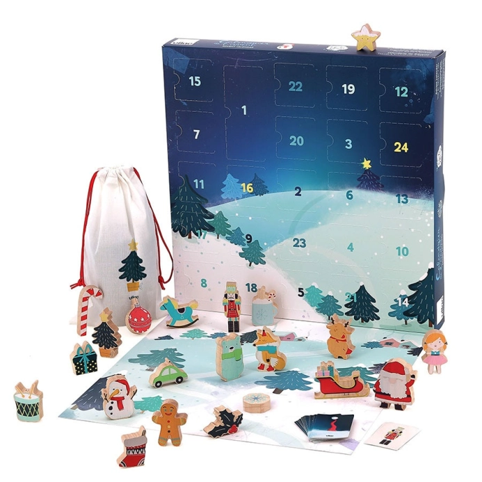Adventný kalendár Vilac Dotkni sa a nájdi