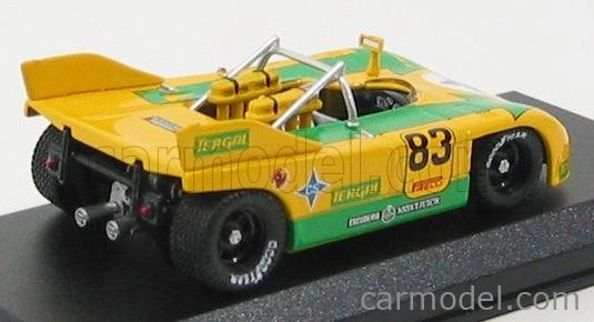 Najlepší model Porsche 908/3 N 83 Campionato Europeo Montagna 1973 J.fernandez 1:43 Žltozelená