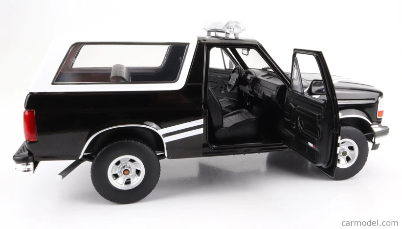 Greenlight Ford usa Bronco Idaho State Police 1996 1:18 Černá Bílá