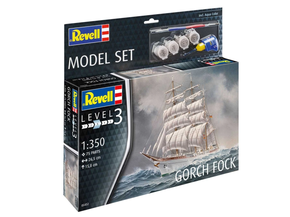 Revell Gorch Fock (1:350) (súprava)
