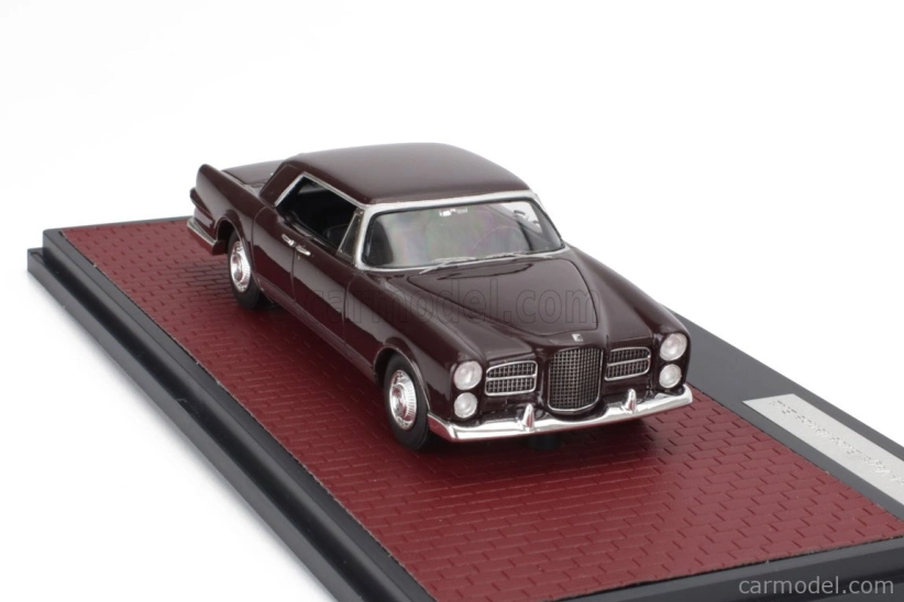 Modely v mierke Matrix Facel vega Excellence Ex2 1962 1:43 Bordo Silver