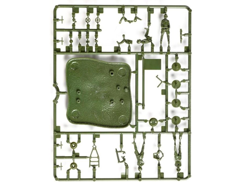 Zvezda figurky - sovětský protiletadlový kanon 85mm (1:72)