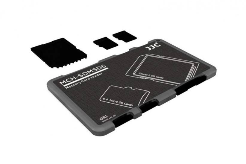 Thin SD / microSD Card Storage Case (2SD + 4TF)