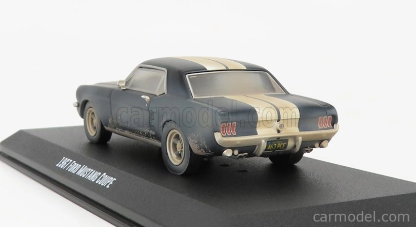 Greenlight Ford usa Mustang Coupe 1967 - Adonis Creed's Ii 1:43 Matt Black
