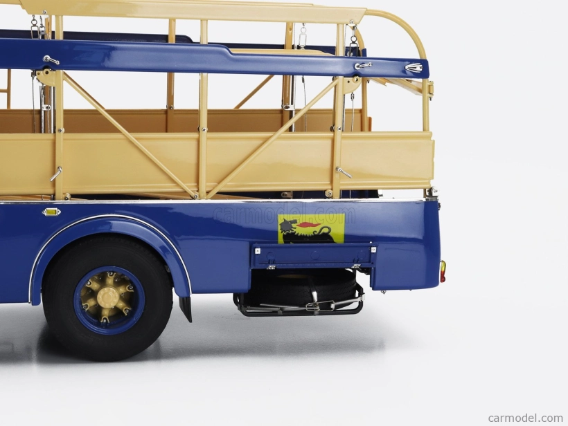 Cmc Fiat 642rn2 Nákladné auto Bartoletti Maserati Car Transporter 1957 1:18 Modrá žltá