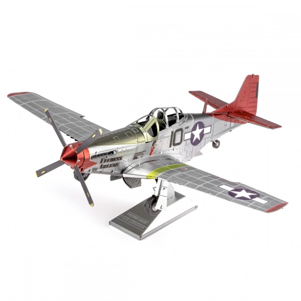 Ocelová stavebnice P-51D Mustang