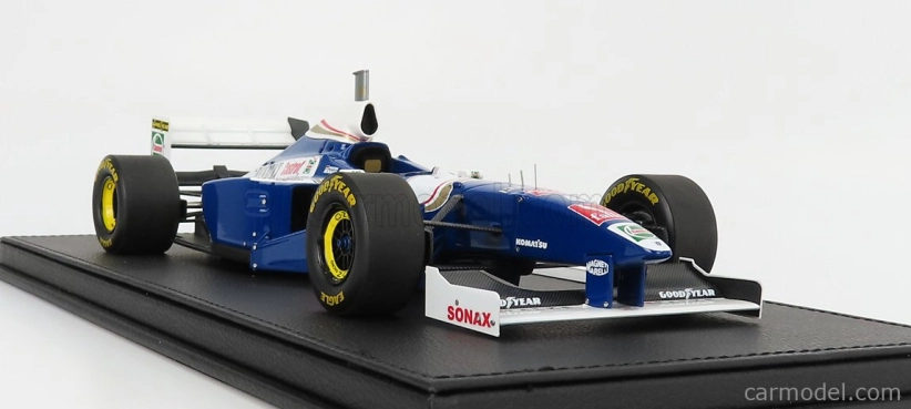 Gp-replicas Williams F1 Renault Fw19 N 4 Season 1997 H.h.frentzen - Con Vetrina - With Showcase 1:18 Modrá Bílá