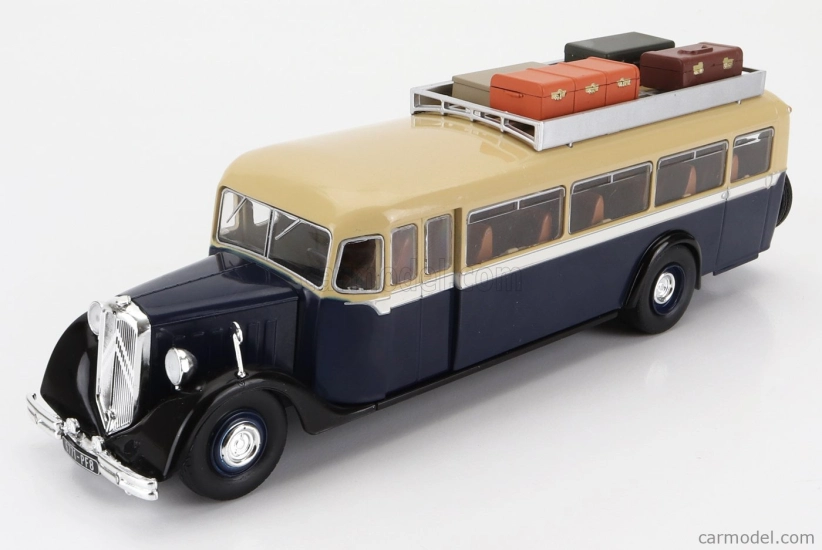 Edicola Citroen Type A45 Autobus 1934 1:43 Modrý Krém