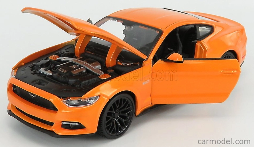 Maisto Ford USA Mustang 5.0 Gt Coupe 2015 1:24 Orange