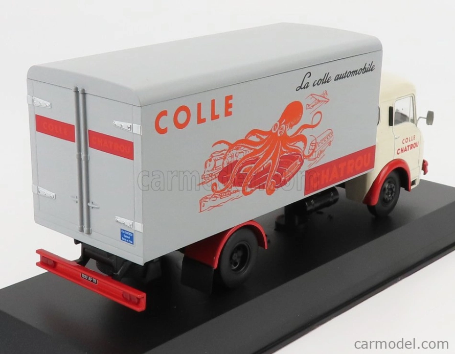 Edicola Latil H14a Nákladné auto Colle Chatrou 1957 1:43 Krémová červená sivá
