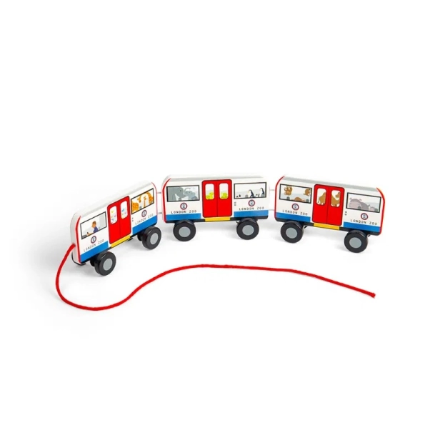 Bigjigs Toys Hračka na ťahanie Londýnske metro
