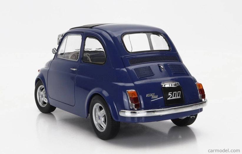 Fiat 500 F Custom 1968 v mierke 1:12 modrá
