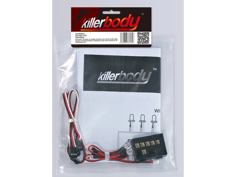 Svetelná súprava Killerbody 1:10 6x LED, riadiaca jednotka
