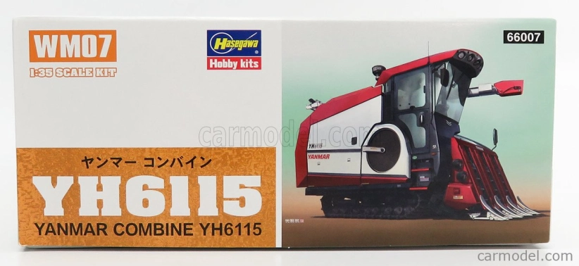 Hasegawa Yanmar Yh6115 Mietitrebbia 1:35 /