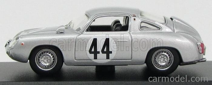 Najlepší model Fiat Abarth 700 N 44 1000km Paris 1961 J.vinatier 1:43 Strieborný