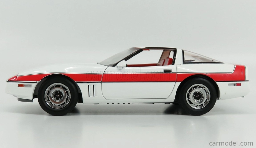 Greenlight Chevrolet Corvette C4 The A-team 1984 1:18 Bílá Červená