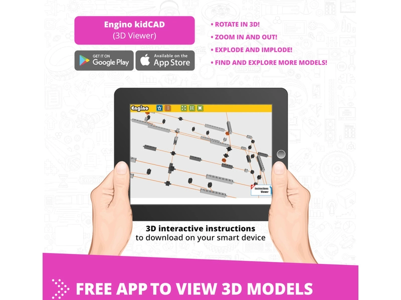 Engino Creative Builder Designer 15 modelov