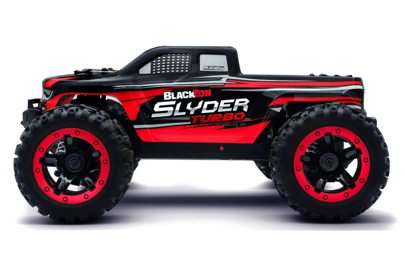 RC auto Slyder MT Turbo 1/16 4WD 2S Brushless, červená