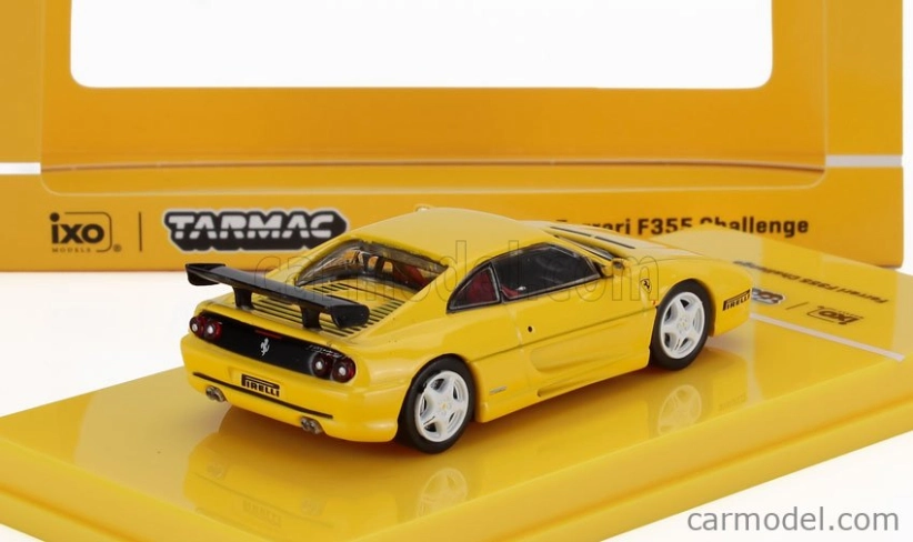 Tarmac Ferrari F355 Challenge 1995 1:64 Žlutá