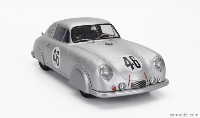 Werk83 Porsche 356 Sl Coupe Team Porsche K.g. N 46 Trieda víťazov 24h Le Mans 1951 Auguste Veuillet - Edmond Mouche 1:18 Striebro