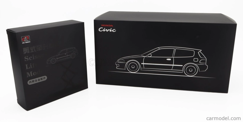LCD model Honda Civic Sir Ii Eg6 Vtec 1993 1:18 Black