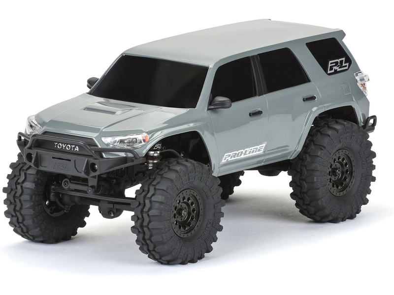 Karoséria Pro-Line 1:24 2024 Toyota 4Runner rázvor 132 mm, sivá, zostavená: Axial SCX24