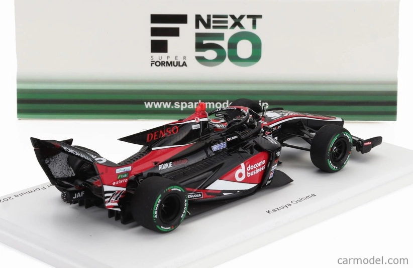 Spark-model Dallara Sf23 Trd 01f Team Rookie Racing N 14 Super Formula Season 2024 Kazuya Oshima 1:43 Černá Červená