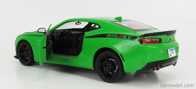 Autoworld Chevrolet Camaro Ss 1le Nickey Coupe 2017 1:18 Zelená čierna