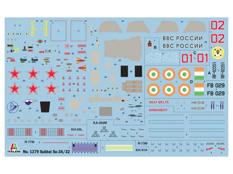 Italeri Sukhoi SU-34/SU-32 FN (1:72)