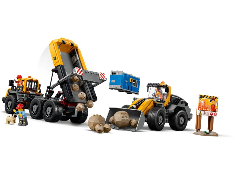 LEGO City - Sklápač a čelný nakladač